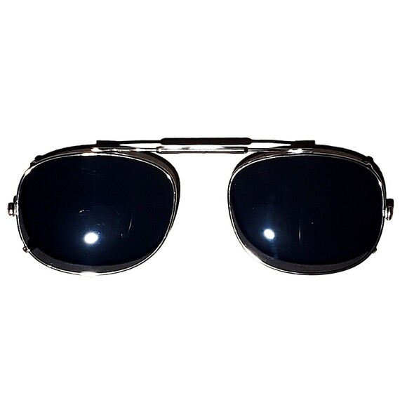 VTG Visionaries Shade Control Clip On Rectangle Polarized Adjust Gold Frame x 50 - Picture 1 of 13